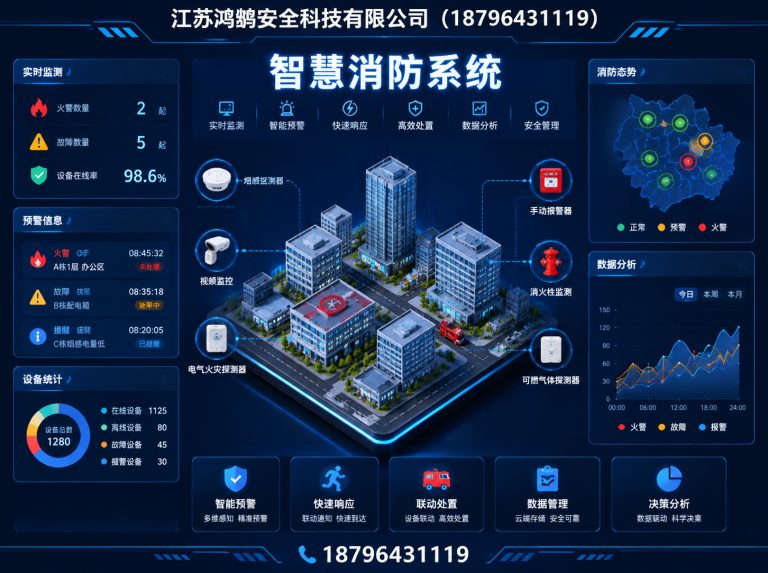 舟山智慧消防系统展示图